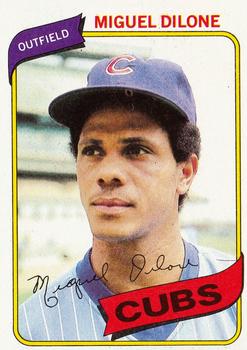 1980 Topps #541 Miguel Dilone Front