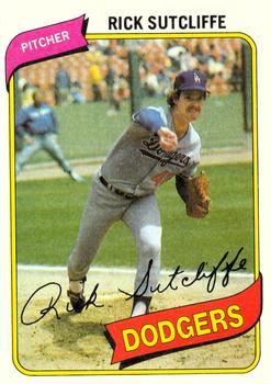 1980 Topps #544 Rick Sutcliffe Front