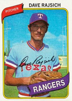 1980 Topps #548 Dave Rajsich Front
