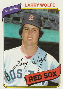 1980 Topps #549 Larry Wolfe Front