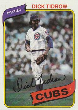 1980 Topps #594 Dick Tidrow Front