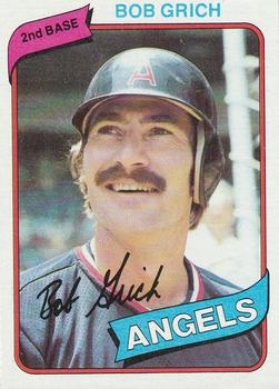 1980 Topps #621 Bob Grich Front