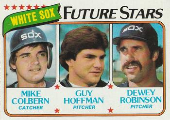 1980 Topps #664 White Sox Future Stars (Mike Colbern / Guy Hoffman / Dewey Robinson) Front