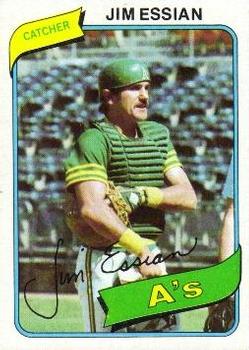 1980 Topps #341 Jim Essian Front