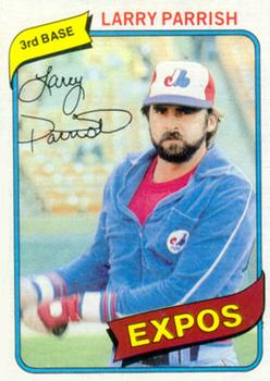 1980 Topps #345 Larry Parrish Front