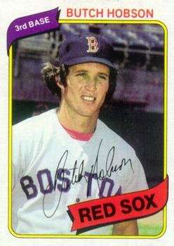 1980 Topps #420 Butch Hobson Front