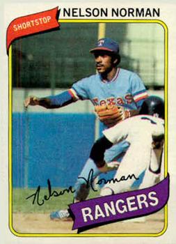 1980 Topps #518 Nelson Norman Front