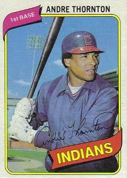1980 Topps #534 Andre Thornton Front