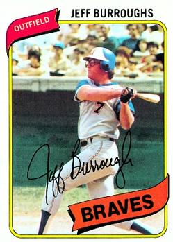 1980 Topps #545 Jeff Burroughs Front