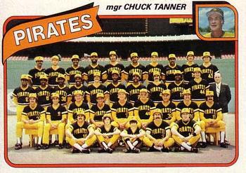 1980 Topps #551 Pittsburgh Pirates / Chuck Tanner Front