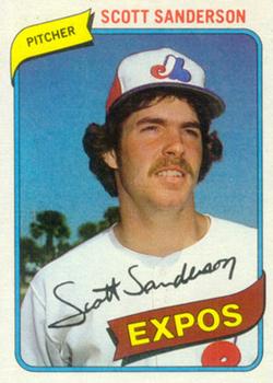 1980 Topps #578 Scott Sanderson Front