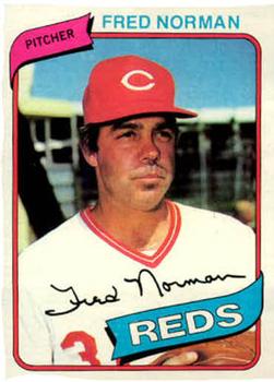 1980 Topps #714 Fred Norman Front