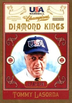 2013 Panini USA Baseball Champions - Diamond Kings #11 Tommy Lasorda Front