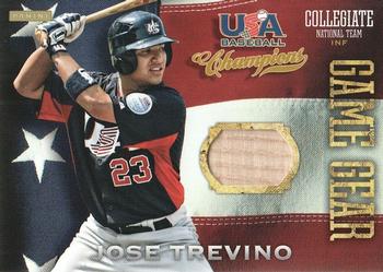 2013 Panini USA Baseball Champions - Game Gear Bats #12 Jose Trevino Front