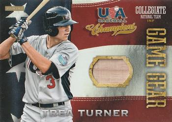 2013 Panini USA Baseball Champions - Game Gear Bats #13 Trea Turner Front