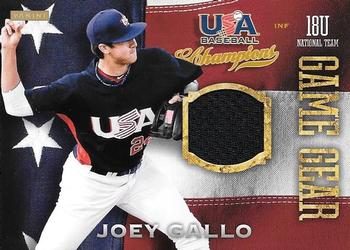 2013 Panini USA Baseball Champions - Game Gear Jerseys #13 Joey Gallo Front
