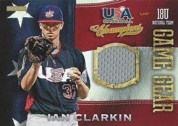 2013 Panini USA Baseball Champions - Game Gear Jerseys #47 Ian Clarkin Front
