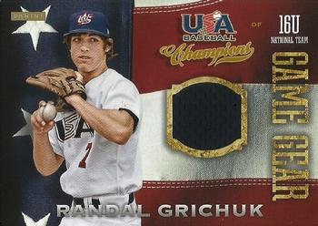2013 Panini USA Baseball Champions - Game Gear Jerseys #53 Randal Grichuk Front