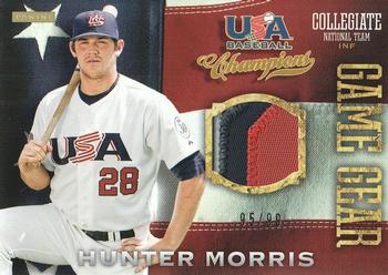 2013 Panini USA Baseball Champions - Game Gear Jerseys Prime #59 Hunter Morris Front