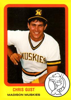 1988 Madison Muskies  #12 Chris Gust Front