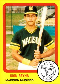 1988 Madison Muskies  #19 Dion Reyna Front