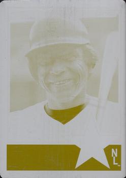 2013 Topps Archives - 1983 All-Stars Printing Plates Yellow #DE Darrell Evans Front