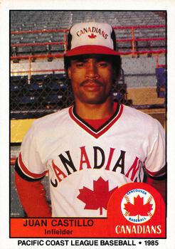 1985 Cramer Vancouver Canadians #205 Juan Castillo Front