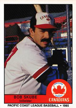 1985 Cramer Vancouver Canadians #214 Bob Skube Front
