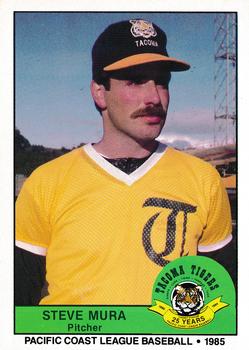 1985 Cramer Tacoma Tigers #147 Steve Mura Front
