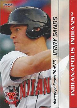 2013 Choice Indianapolis Indians #24 Jerry Sands Front