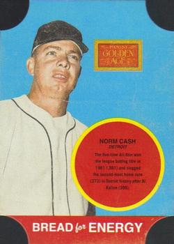 2013 Panini Golden Age - Bread For Energy #3 Norm Cash Front