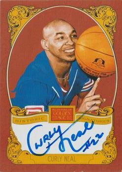 2013 Panini Golden Age - Historic Signatures #CN Curly Neal Front