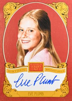 2013 Panini Golden Age - Historic Signatures #EVE Eve Plumb Front