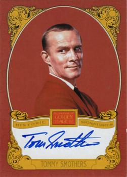 2013 Panini Golden Age - Historic Signatures #TSM Tommy Smothers Front