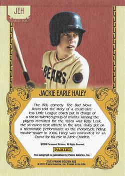 2013 Panini Golden Age - Historic Signatures #JEH Jackie Earle Haley Back