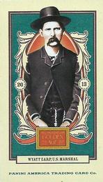 2013 Panini Golden Age - Mini American Caramel Blue Back #4 Wyatt Earp Front
