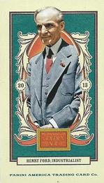 2013 Panini Golden Age - Mini American Caramel Blue Back #6 Henry Ford Front