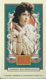 2013 Panini Golden Age - Mini American Caramel Blue Back #15 Unsinkable Molly Brown Front