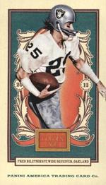 2013 Panini Golden Age - Mini American Caramel Blue Back #100 Fred Biletnikoff Front