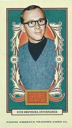 2013 Panini Golden Age - Mini American Caramel Blue Back #125 Dick Smothers Front