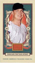 2013 Panini Golden Age - Mini American Caramel Red Back #77 Norm Cash Front