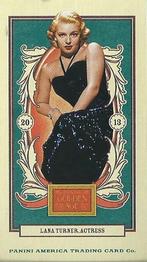 2013 Panini Golden Age - Mini Nadja Caramels Back #60 Lana Turner Front