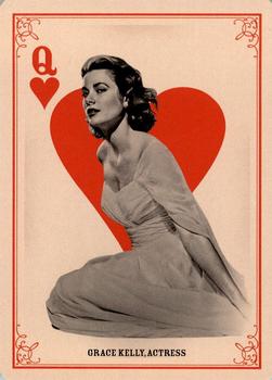 2013 Panini Golden Age - Playing Cards #Q♥ Grace Kelly Front