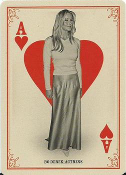 2013 Panini Golden Age - Playing Cards #A♥ Bo Derek Front