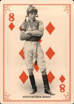 2013 Panini Golden Age - Playing Cards #8♦ Steve Cauthen Front