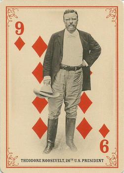 2013 Panini Golden Age - Playing Cards #9♦ Theodore Roosevelt Front