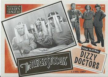 2013 Panini Golden Age - The Three Stooges #3 Dizzy Doctors Front
