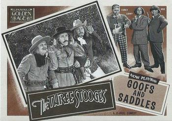 2013 Panini Golden Age - The Three Stooges #8 Goofs and Saddles Front