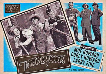 2013 Panini Golden Age - The Three Stooges #9 The Three Stooges Front