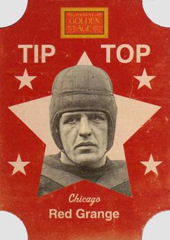 2013 Panini Golden Age - Tip Top Bread Labels #8 Red Grange Front